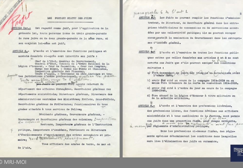 Antisémitisme d’État | Ripostes
1 Image 10 MRJ MOI