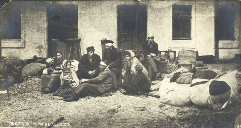 1 - Présence juive en France au début du 20ème siècle : Israélites et immigrés juifs d’Europe de l’Est 48 25I C0025 1 30.14 OdessaPogrom1905 MRJ MOI