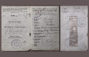 1 - Présence juive en France au début du 20ème siècle : Israélites et immigrés juifs d’Europe de l’Est 2 s1.pa1 .002 carte identite img 4694 mg MRJ MOI