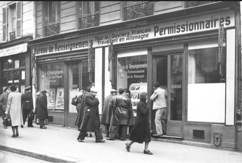1 - Service du travail obligatoire et propagande 20 s12.pa1 .005 bureau travail allemagne MRJ MOI