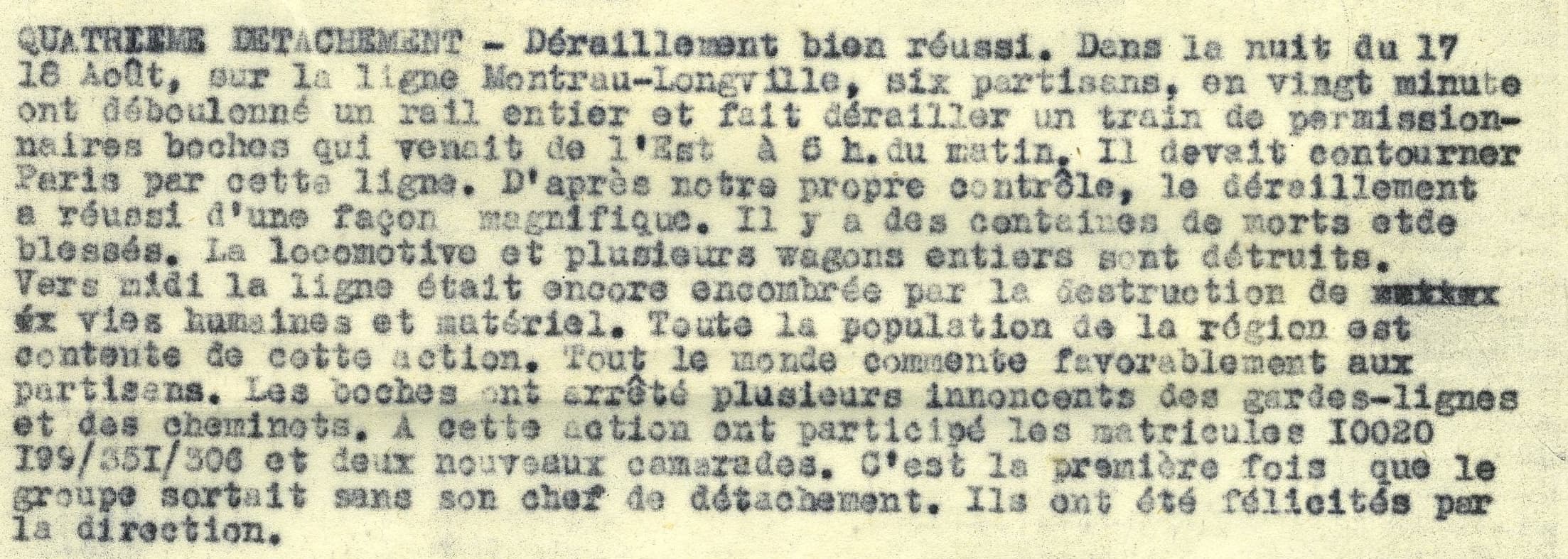 1 - Service du travail obligatoire et propagande 23 s12.pa1 .008 rapport ftp 067b1 MRJ MOI