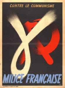 1 - Service du travail obligatoire et propagande 14 s12.pa1 .013 affiche milice francaise MRJ MOI