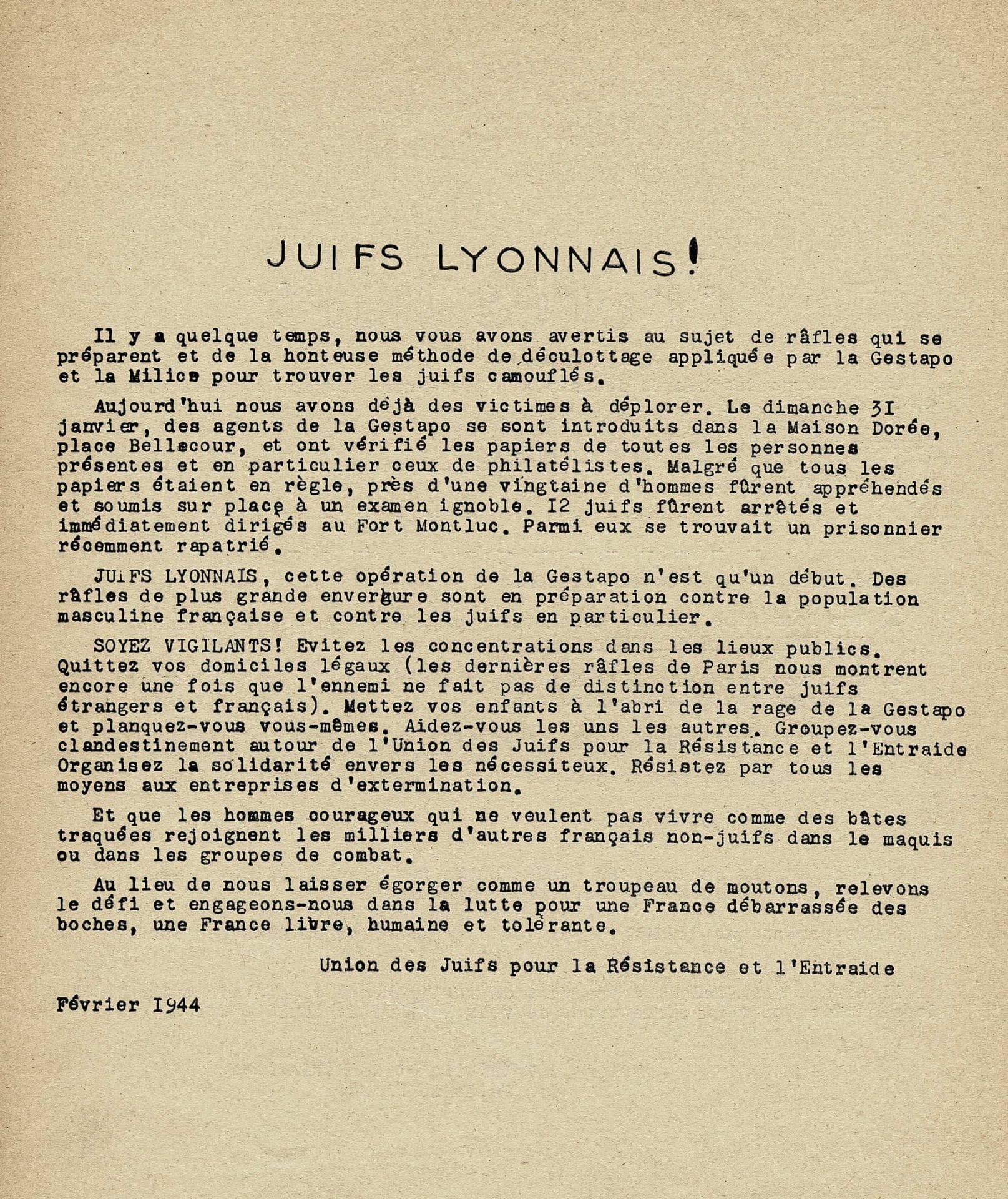 3 - Programme du Conseil National de la Résistance et combats sur le terrain 31 s13.pa3 .012 tract ujre lyon 1 scaled MRJ MOI