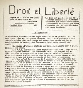 3 - Débarquement allié. Démultiplication des actions de Résistance 8 s14.pa3 .008 droit liberte juil44 MRJ MOI
