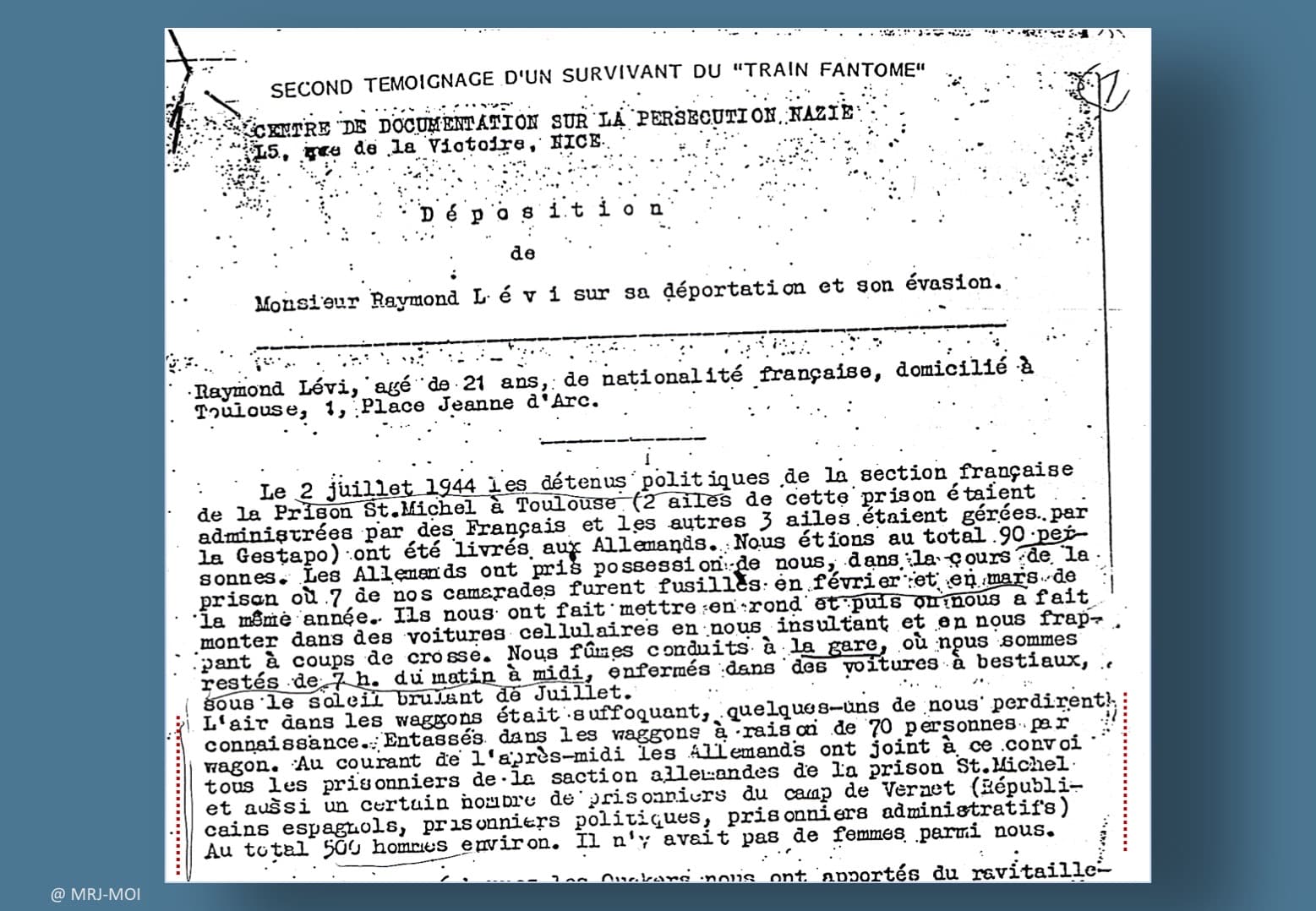 3 - Débarquement allié. Démultiplication des actions de Résistance 44 MRJ MOI