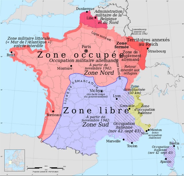 2 - De la collaboration à l’antisémitisme d'État 31 s3.pa2 .003 france en zones apres armistice MRJ MOI