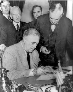 2 - Nouveau palier dans la politique de terreur 23 s7.pa2 .005 roosevelt declaration guerre min MRJ MOI