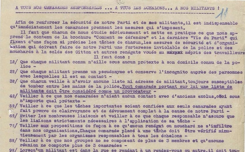 2 - Création des Francs-Tireurs et Partisans M.O.I. 27 s8.pa2 .002 a tous nos camarades1.1942 min MRJ MOI