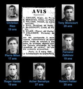 2 - Création des Francs-Tireurs et Partisans M.O.I. 9 s8.pa2 .006 bataillons jeunesse palais bourbon mars1942 min MRJ MOI