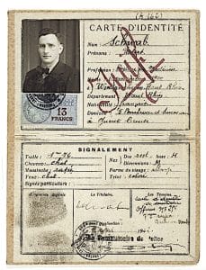 3 - L'appel de « Solidarité » – la Rafle du Vel’d’Hiv 13 s8.pa3 .011 carte juif wa 1942 min MRJ MOI